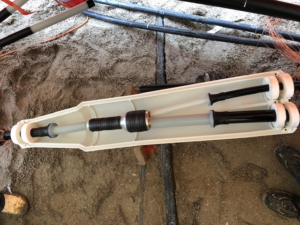 Aftakmof binnenkant windpark Enercon