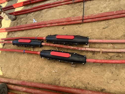 Installatie LoviX R verbindingsmoffen middenspanning