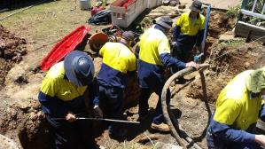 Montage overgangsmof Endeavour energy