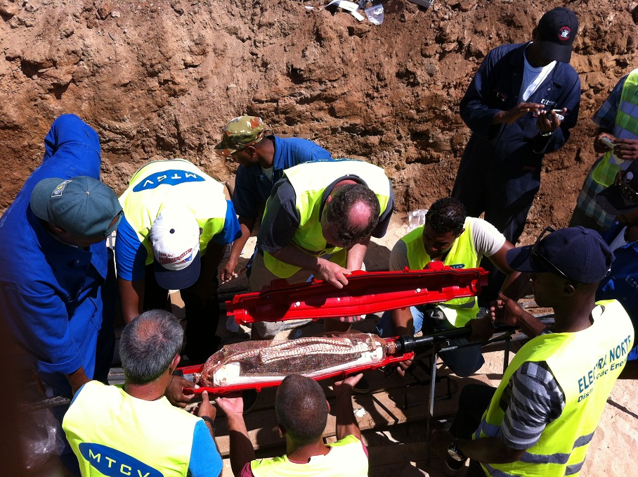 Montage verbindingsmof Kaap Verdie